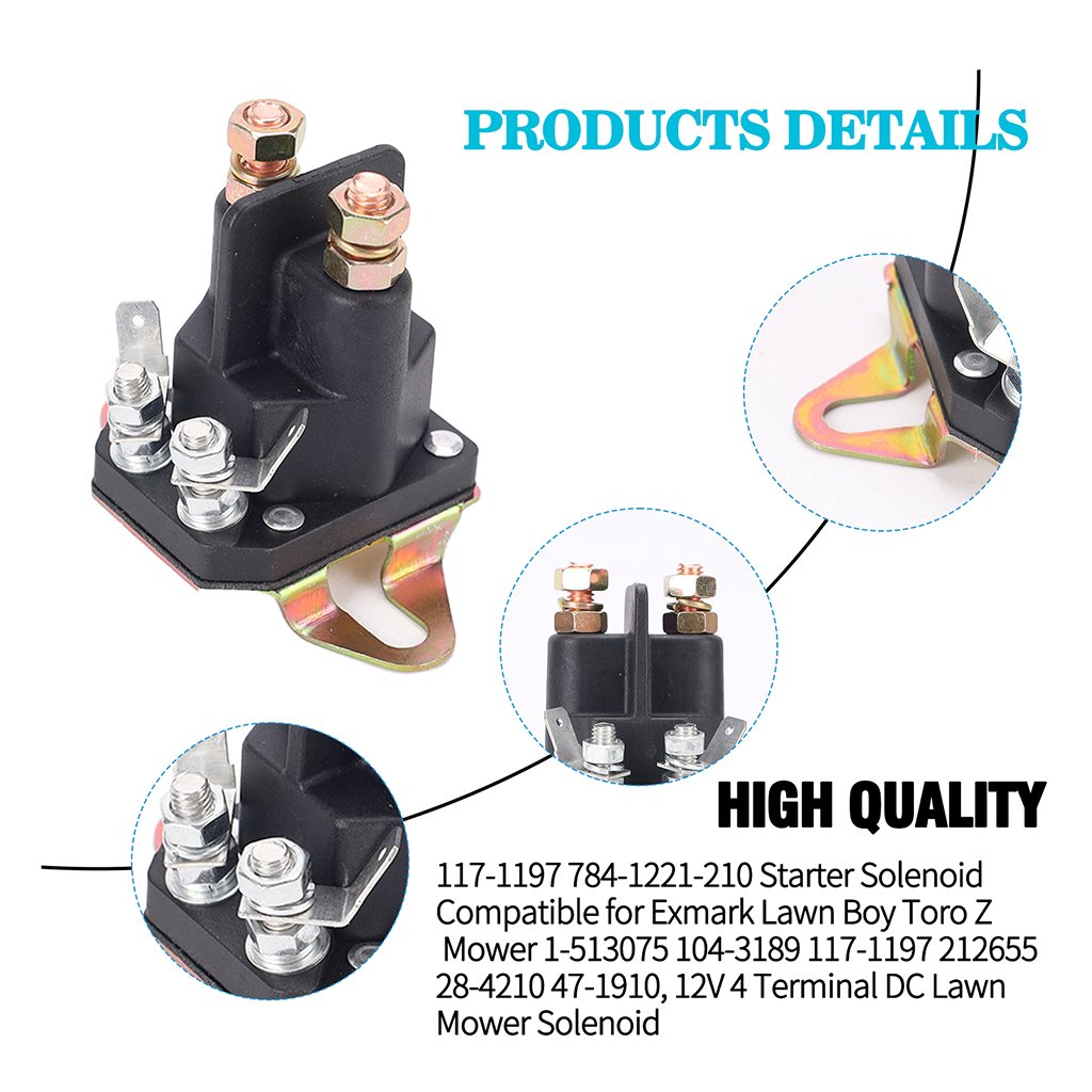 Toro zero turn starter solenoid best sale